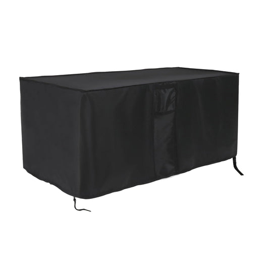 Jungda Outdoor Storage Box Cover for Keter XXL 230 Gallon Plastic Deck Storage Container Box,Waterproof Patio Storage Box Covers - 58 x 33 x 34 Inch