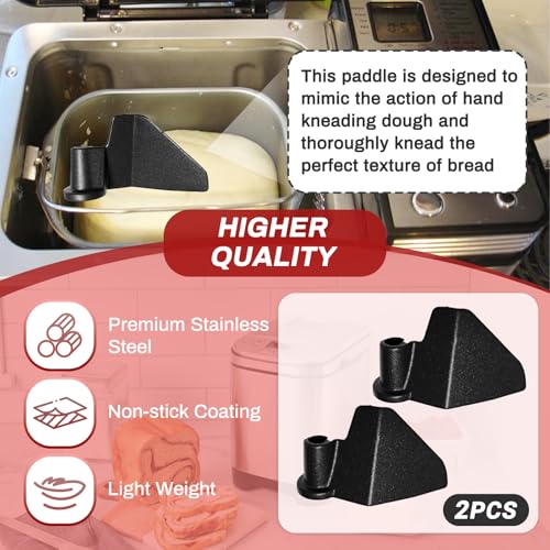 2-Pack CBK-110KP Kneading Paddles for Cuisinart CBK-110/CBK-110P1 Bread Maker - FixlyFido