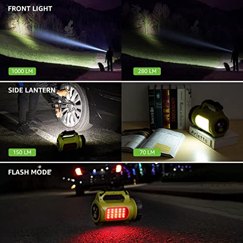Rechargeable LED Camping Lantern 1000LM Waterproof Emergency Light with Power Bank