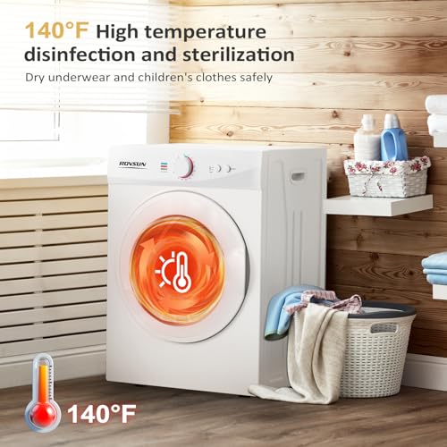 ROVSUN 1.8 Cu Ft Portable Washer & 17.8LBS Dryer Combo Set for Apartments