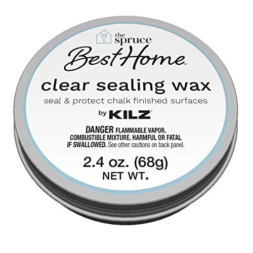 Kilz S644032 Sealing Painted Surfaces, 2.4 oz, Clear Wax