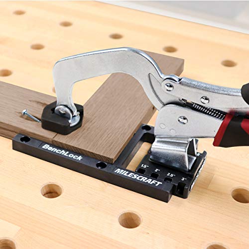 Milescraft 4016 BenchLock - Bench Clamp Base,Black