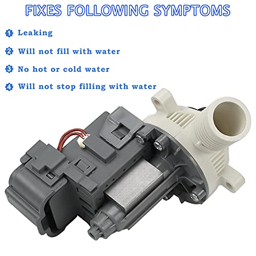 Washer Drain Pump W10276397 for Whirlpool Kenmore Maytag AP6018417 LP397 120V 85W