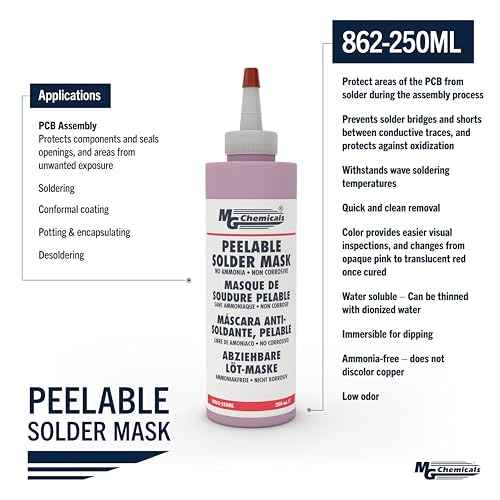 MG Chemicals - 862-250ML Peelable Solder Mask 250 ml Tube