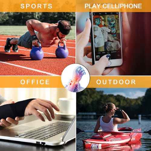 CERBONNY Carpal Tunnel Wrist Brace,1Pack Wrist Support Brace Adjustable Wrist Strap Reversible Wrist Brace for Sports Protecting/Tendonitis Pain Relief/Carpal Tunnel/Arthritis-right