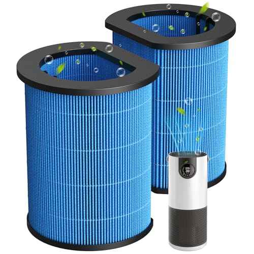 AP-H400 Wick Replacement Filter Compatible with Homedics 2-in-1 Cool Mist Humidifier & Air Purifier, High Efficiency Filtration for Dust Pollen Calcium Magnesium Ions, 2 Pack