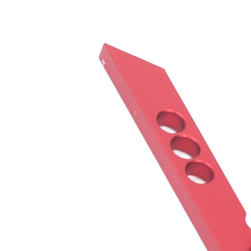 DIRBAK Center Line Scriber Aluminum Alloy, 45Degree Angle Scribing Tool, Woodworking Center Finder with 100mm Range, Lightweight & Sturdy for Woodworking Precision Marking