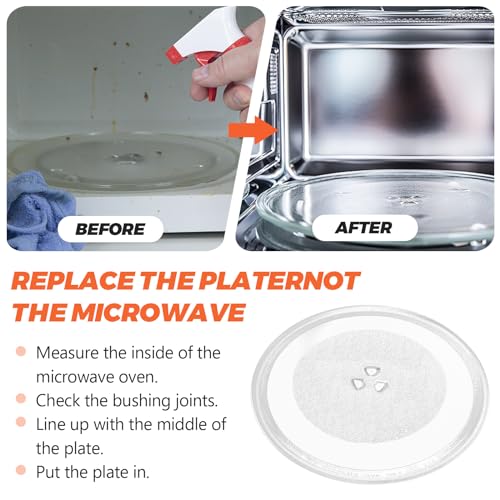 12.75" Microwave Plate For GE,Kenmore,Whirlpool Microwave Glass Turntable