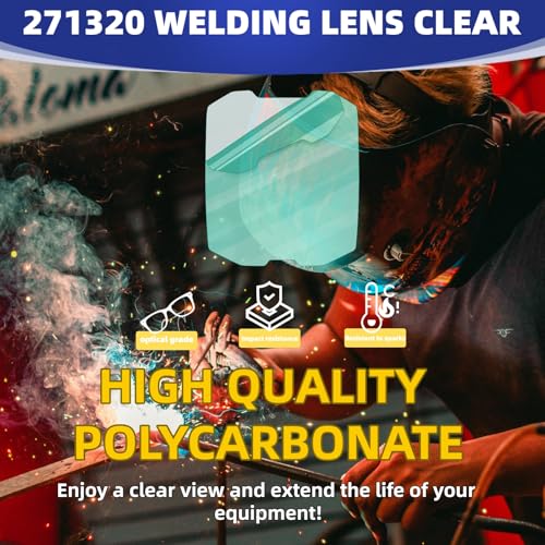 271320 clear cover lenses for welding helmet Premium Welding Helmet Lens Protector, Clear Front Cover Lens for Digital Infinity Series Welding Helmet 10pcs