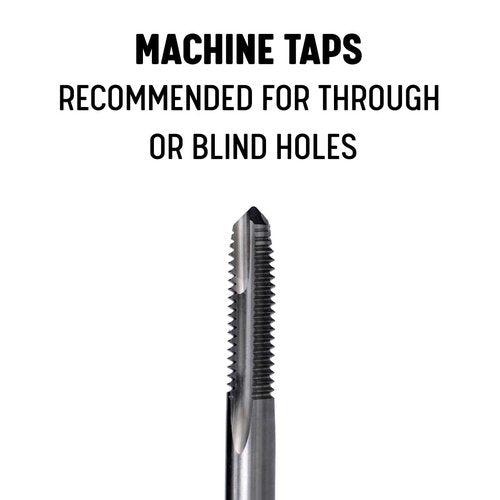 Drill America - DWT57129 1/4"-20 High Speed Steel 2 Flute Spiral Point Tap, DWT Series
