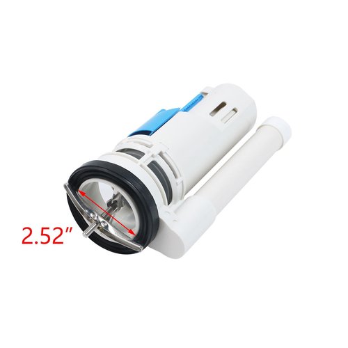T Tulead 8.27 Inch Toilet Flush Valve Toilet Repair Kit Dual Flush Valve Replacement for One-Piece Toilet