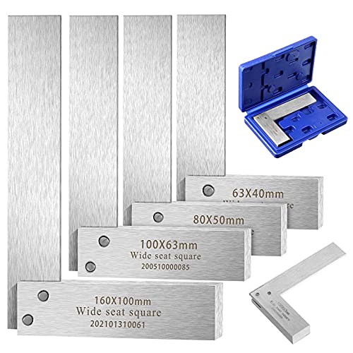 Frienda Machinist Square Set, 2", 3", 4" and 6" Precision Squares