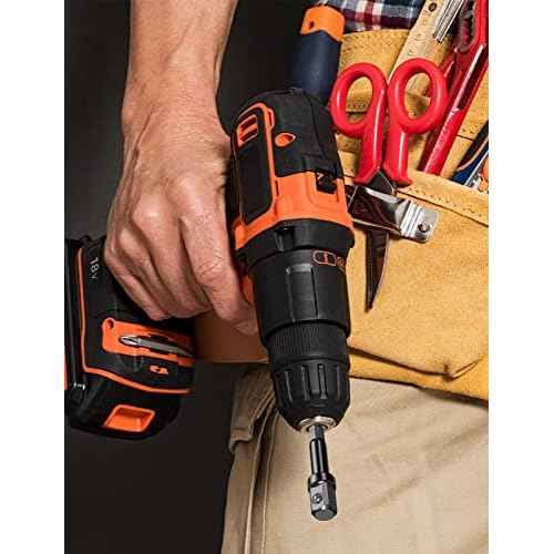 3/8 Impact Adapter Kit, 4 Pack Socket Adapter 1/4 Inch to 3/8 for Impact Driver, Automotive DIY, Extension Socket Bits, Handle Nut Driver and Drills