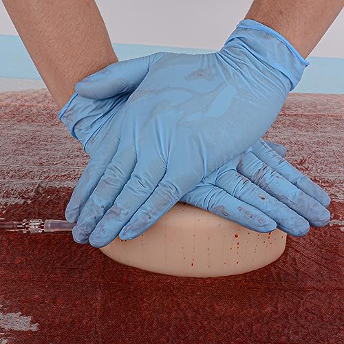 Bleeding Control Wound Packing Trainer Kit with Carrying Bag – Emergency Hemorrhage Simulation