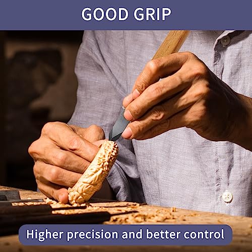 2Pack Woodworking Marking Knife with High Carbon Steel Blade - Dual Bevel Striking Knife for Precise Marking - Premium Quality Woodworking Tool for Woodworkers and Craftsmen