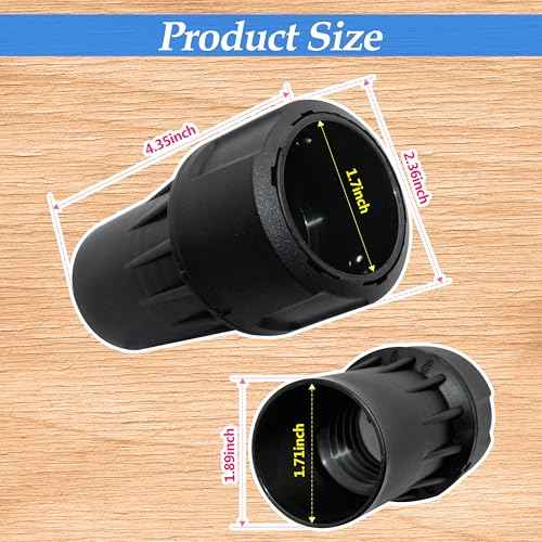 DWV9000 Universal Quick Connector£¬ Compatible with DEWALT Dust Extractors£¬Vacuum hose, for Various DW tools & shrouds.Black