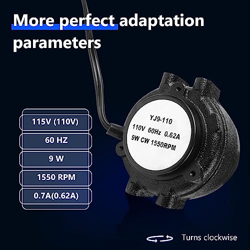 Howaoo 9W 115V Condenser Fan Motor SP-B9HS16 for HVAC Systems