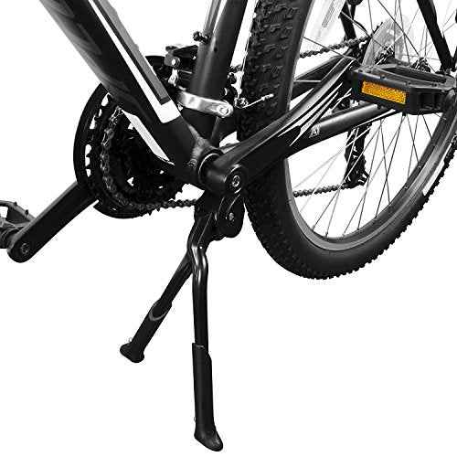 BV Bike Stand for 24"-28" - Adjustable & Foldable Bike Kickstand with Stable Double Leg & Chain Protection - Easy to Mount Kickstand for Adult Bike - Durable Design for City, Trekking & Mountain Bike