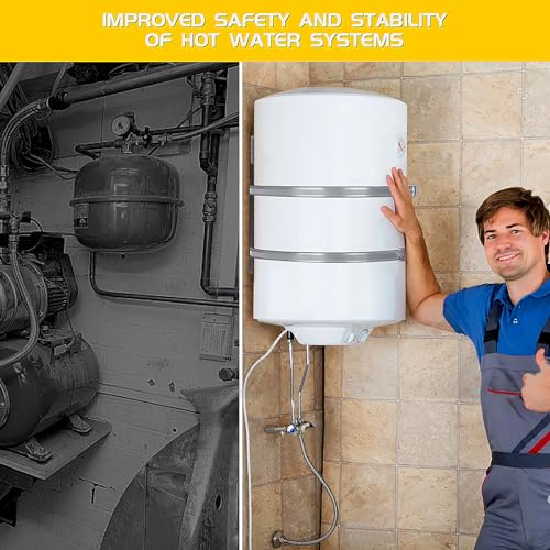 JUGGHOME 1 Set Expansion Tank Mounting Bracket with Support Straps for Hot Water & Propane Tanks