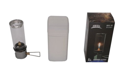 BRS-55 Gas Camping Lantern Camp Equipment Gas Candle Lights Lamp for Ourdoor Tent Hiking Emergencies