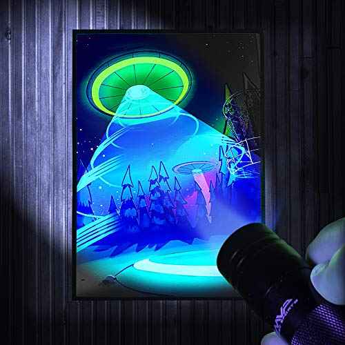 MVP Disc Sports Eclipse UV Flashlight Glow Golf Disc Charging Light - Compact