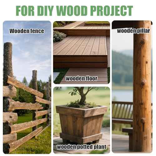 1/4 x 13.8 inch Auger Drill Bit for Wood,Hex Shank Ship Auger Bit for Soft Wood, Hard Wood, Plastic, Composite Materials and DIY Projects