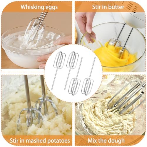 Hamilton Beach Hand Mixer Beater Attachments - Stainless Steel Replacement