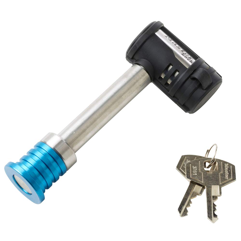 Master Lock 1480DAT Stainless Steel Receiver Lock for 5/8 in. Receiver Hole