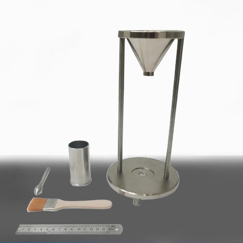 INTBUYING Bulk Density Tester with 100ml Measuring Cup Natural Accumulation Bulk Density Volumeter with Funnel Outlet Diameter 0.5In