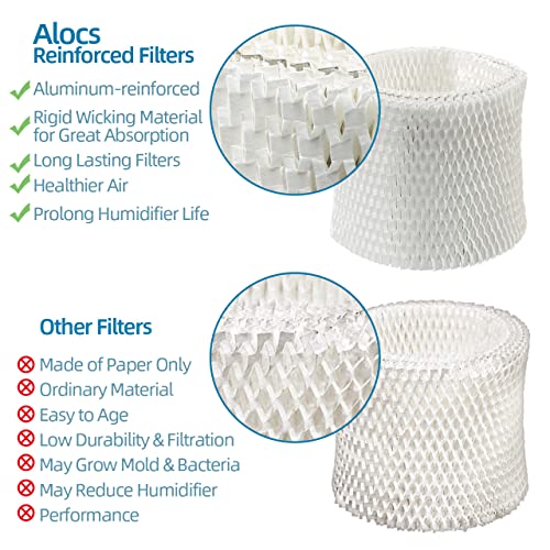 Alocs WF2 Humidifier Filter for Vicks Kaz 3020 3100 3500 3700 3800 3900 Pack of 4