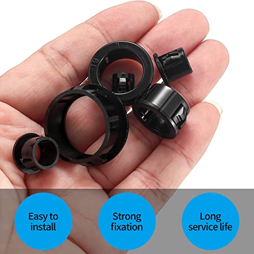 170 Pcs Nylon Snap-in Cable Grommet Kit - Durable Wire & Cable Protection