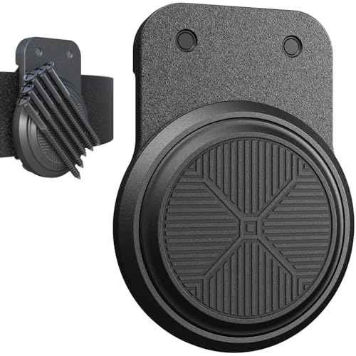 Magnetic Tool Holder | Strong Magnet Clip-On Belt Holster for Wrench, Pliers, Screw Driver, Hammer, Screws, Nails, Sockets, Trowel, Drill Bit, or Any Magnetic Tool and Hardware Holder