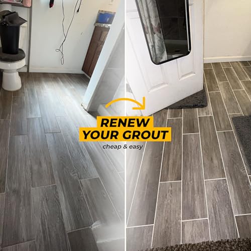 PentaUSA Premixed Tile Grout Repair - Indoor White 8.8oz/250g