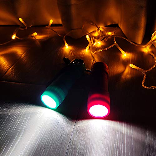 FASTPRO 18-Pack Mini LED Flashlights with AAA Batteries - Compact & Bright