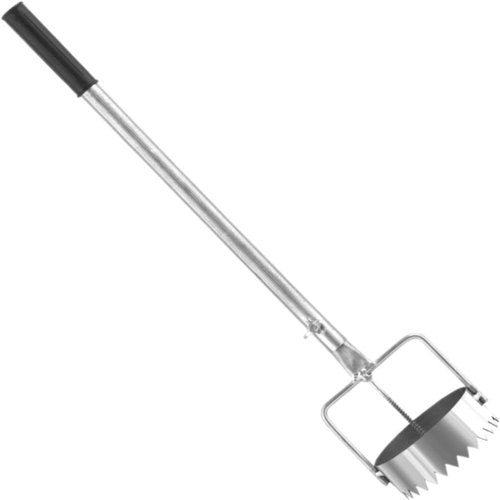 3.94''Bulb Plant Mulch Film Digging Holes, Versatile, Retractable Handle, Stainless Steel Plantation Tool for The Lawn, Various apertures Available Plant Hole Digging Tools (Light-5cm/1.97inch)