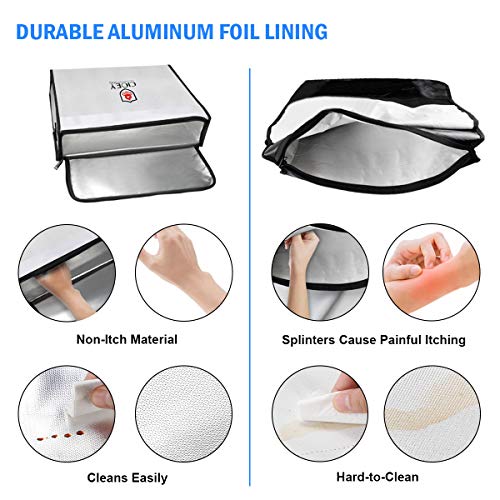 Cioey Fireproof Document Bag - Waterproof & Insulated Safe for Home & Travel