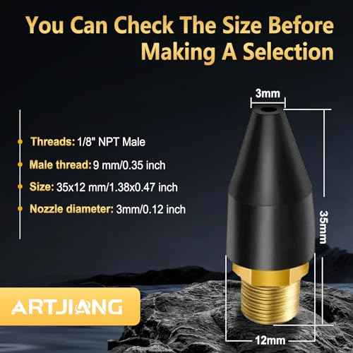 12pcs Black Rubber Air Tool Tip Air Nozzle for Blow Tool Automotive Car Vehicle Accessory Air Tool Parts & Accessories Air Blow Guns Tool