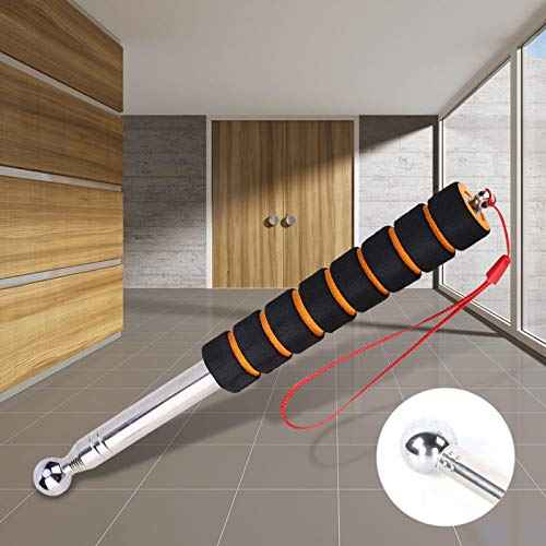 Home Inspection Hammer, Stainless Steel, Silver, Non-slip Sponge Handle, 51.18 inches