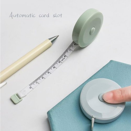 3 Pack Mini Retractable Tape Measure，60 inch/150 cm，Flexible, Pocket Size, Dual Sided for Body Measuring