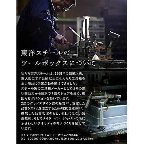 Toyo Y-280 Steel Angle Tool Box (Tool Box), Blue