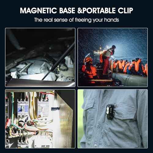 WUBEN Mini Flashlight Battery Extension Tube(Model: E7), for Outdoor/Indoor Activities Camping, Hiking, Fishing, Walking, etc.