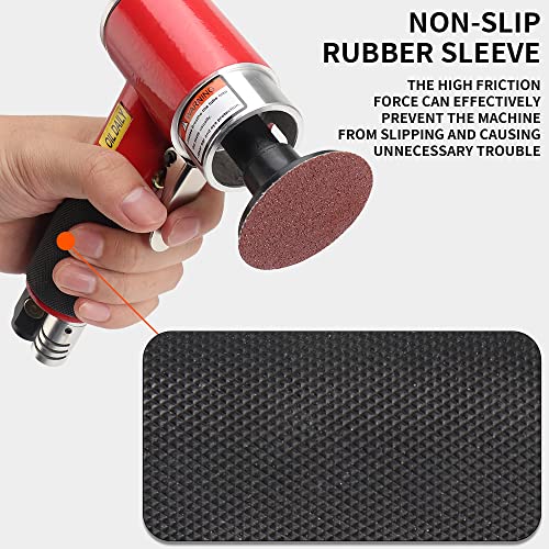 SI FANG 2-Inch Mini Pneumatic Orbital Sander and Grinder Combo