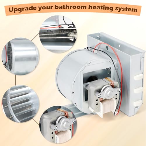 S97017648 Motor Assembly for Broan Nutone 605RP/665RP Heater — Includes Heating Element & 100 CFM