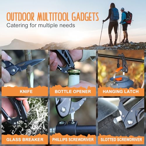 Fathers Day for Dad Gifts, Dad Gifts from Daughter Son Fathers Day, Dads Fathers Gift, Multitool Gift for Birthday, EDC Outdoor Dads Gift