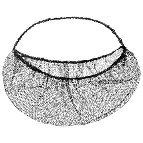 100Pcs Disposable Beard Nets for Food Service, Breathable Nylon, 18" Protective Beard Covers for Restaurant Staff