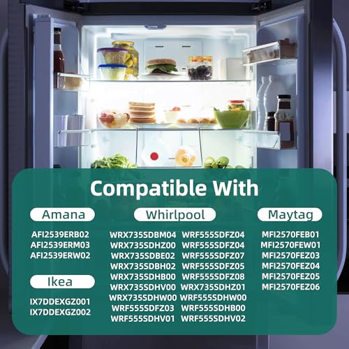 APPLIANCEMATES W11043011/ W10866538 Refrigerator LED Light for Whirlpool/Maytag – Replaces Q184G2, AP6047972, PS12070396