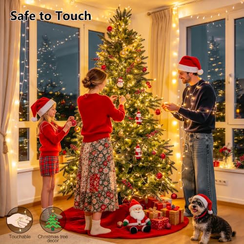 JMEXSUSS Warm White 200 LED Christmas String Lights Indoor & Outdoor