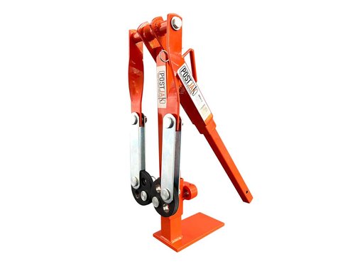 PostJak 20" Manual Post Puller – Heavy-Duty Stake & T-Post Remover Tool – Compact Fence Post Puller for Ground Rods, Tent Stakes & Pipes