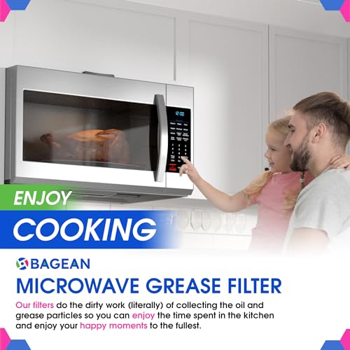 Bagean 7.6 x 5.1 GE Microwave Filter WB06X10309 Replacement (Variation 2)