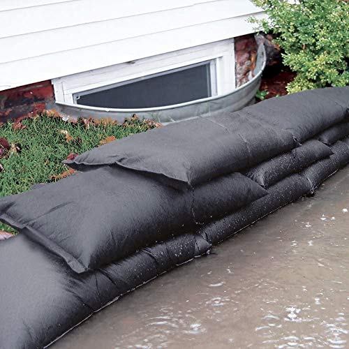 Quick Dam 12x24 Water Activated Flood Bags 6-Pack – Flood Control Emergency Barrier